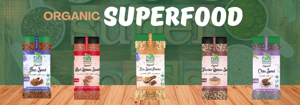 organic superfood banner