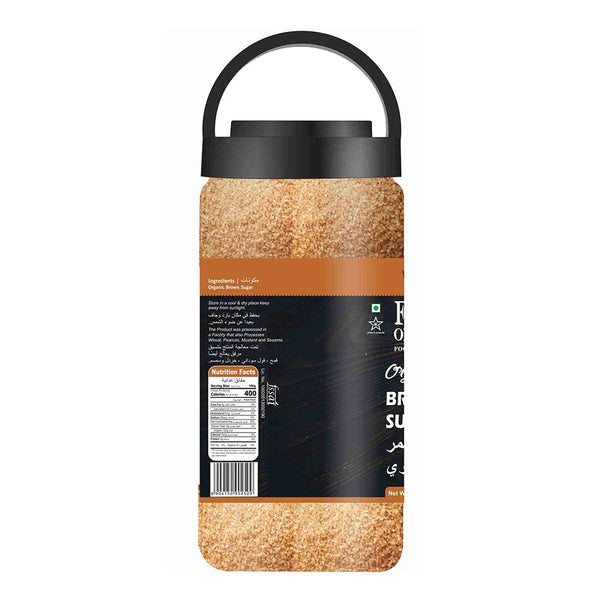 Farm Organic Gluten Free Brown Sugar - 1Kg Sugar Organichub