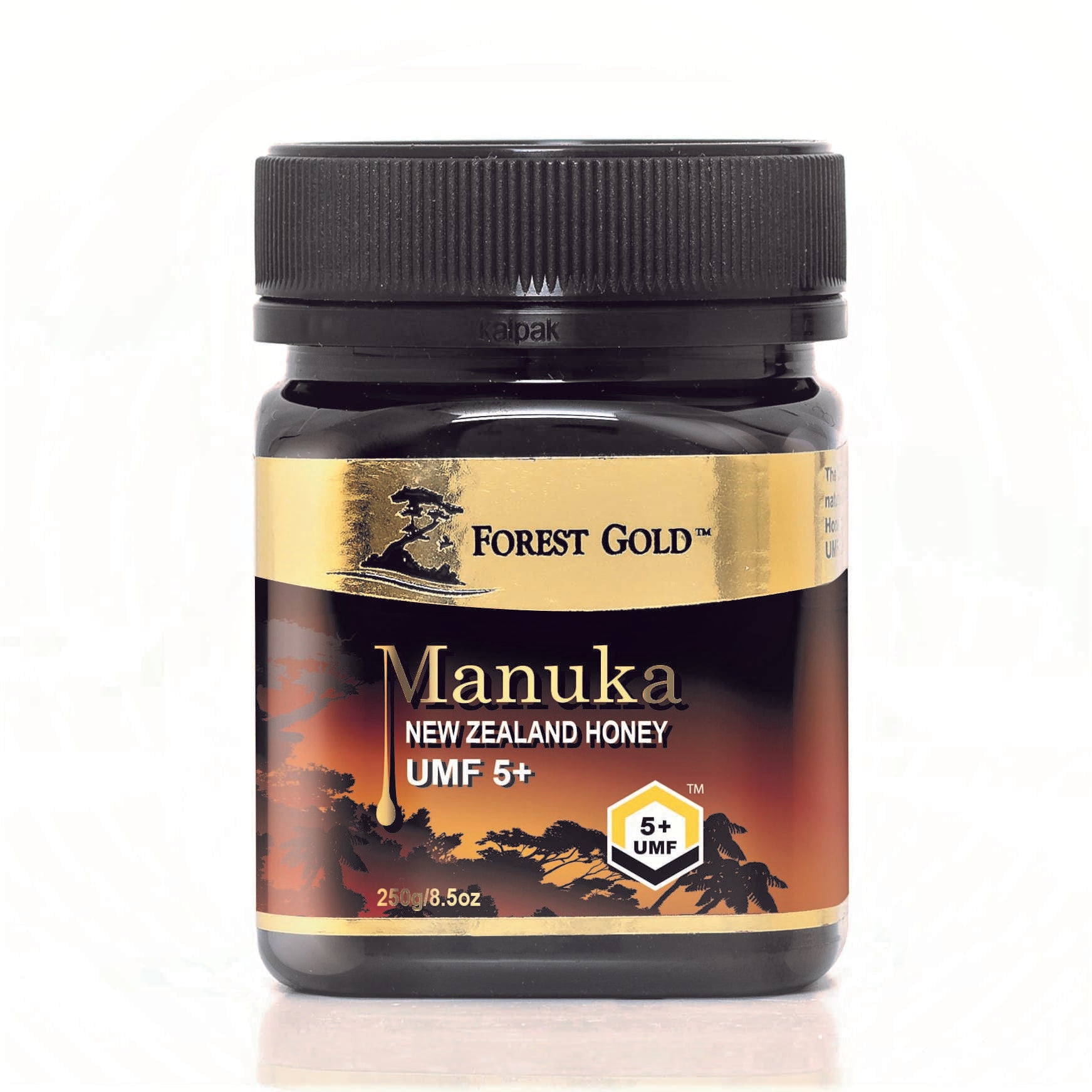 Forest Gold Manuka UMF 5+ Certified Honey-250g Manuka Honey Organichub   