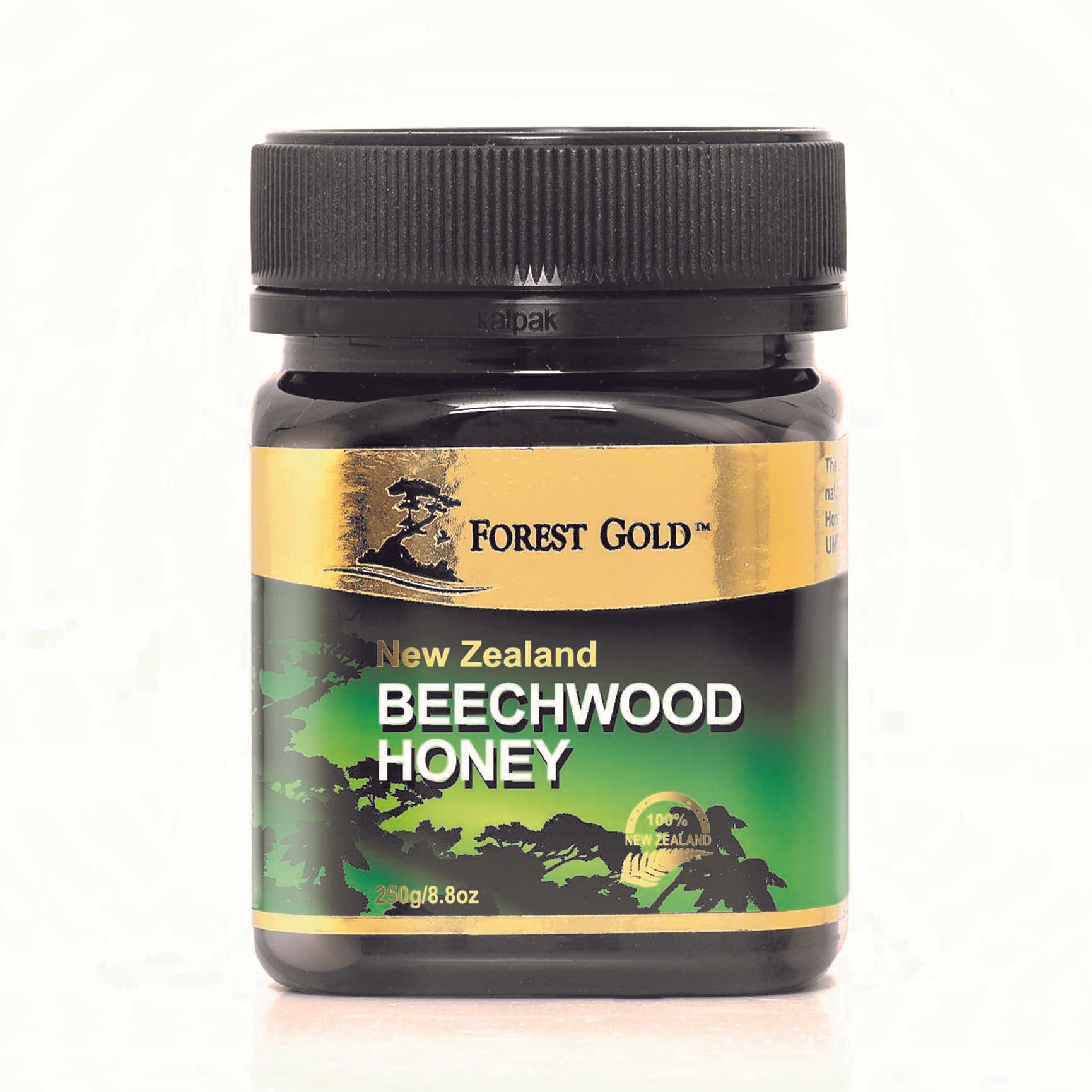 Forest Gold Beechwood Certified NZ Honey-250g Honey Organichub   