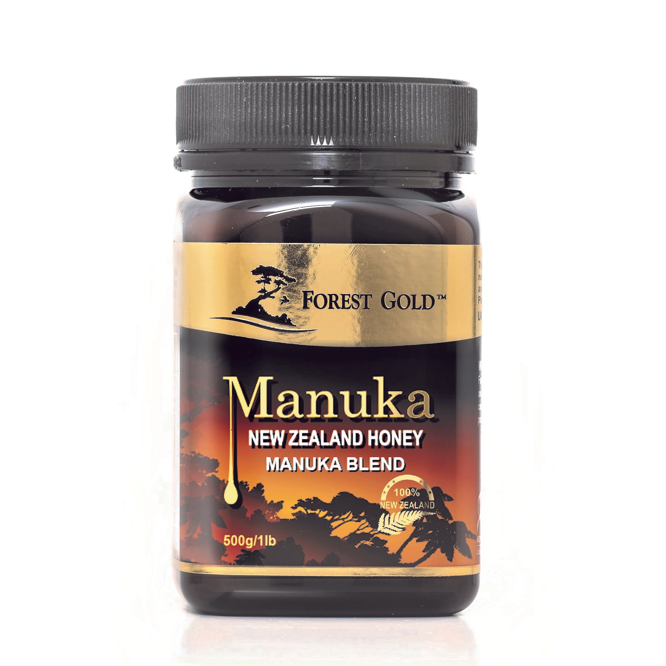Forest Gold Manuka Blend Certified NZ Honey- 500g Honey Organichub   