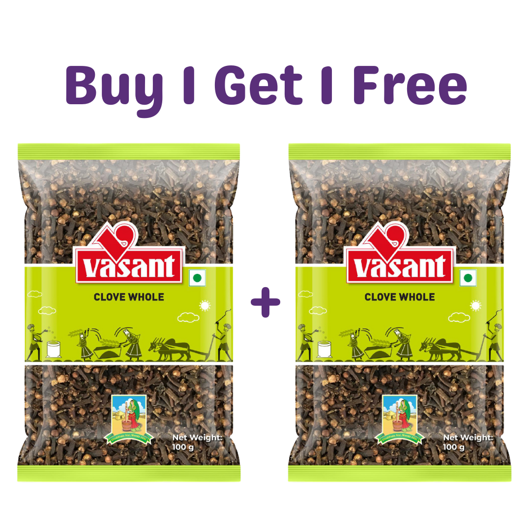 Vasant Pure Clove Whole 100g (Buy 1 Get 1 Free) Clove Whole Organichub