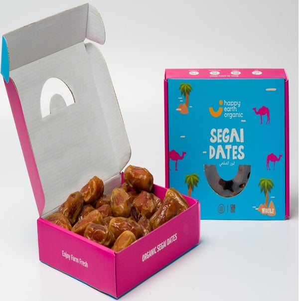 Happy Earth Segai Dates-500g Segai Dates Organichub   