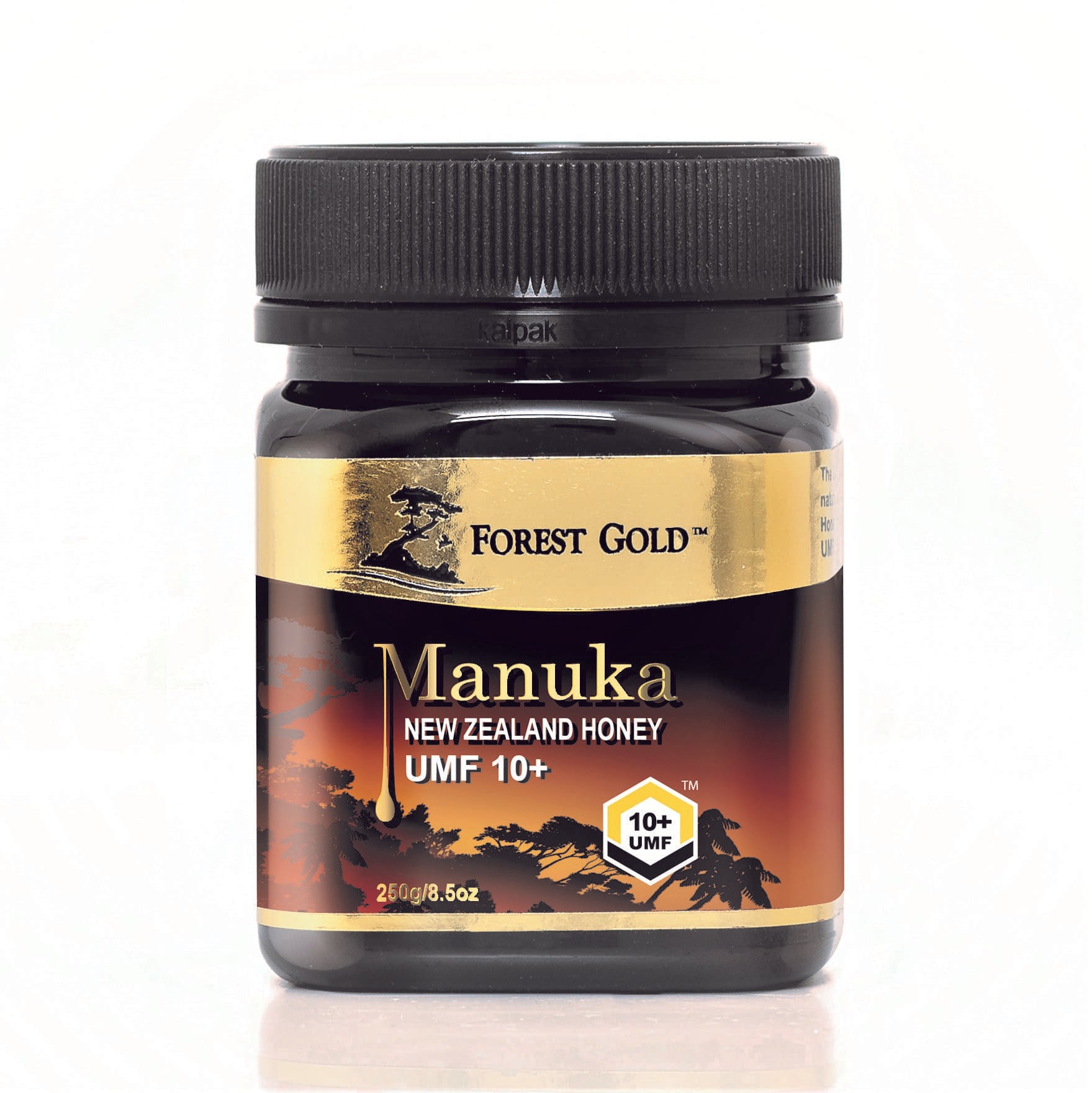 Forest Gold Manuka UMF 10+ Certified NZ Honey- 250g Manuka Honey Organichub   