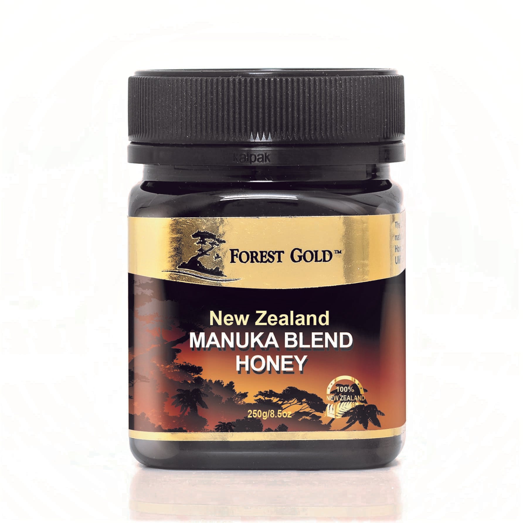 Forest Gold Manuka Blend Certified NZ Honey- 250g Honey Organichub   