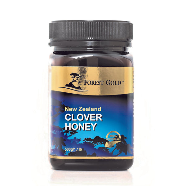 Forest Gold Clover Certified NZ Honey- 500g Honey Organichub   