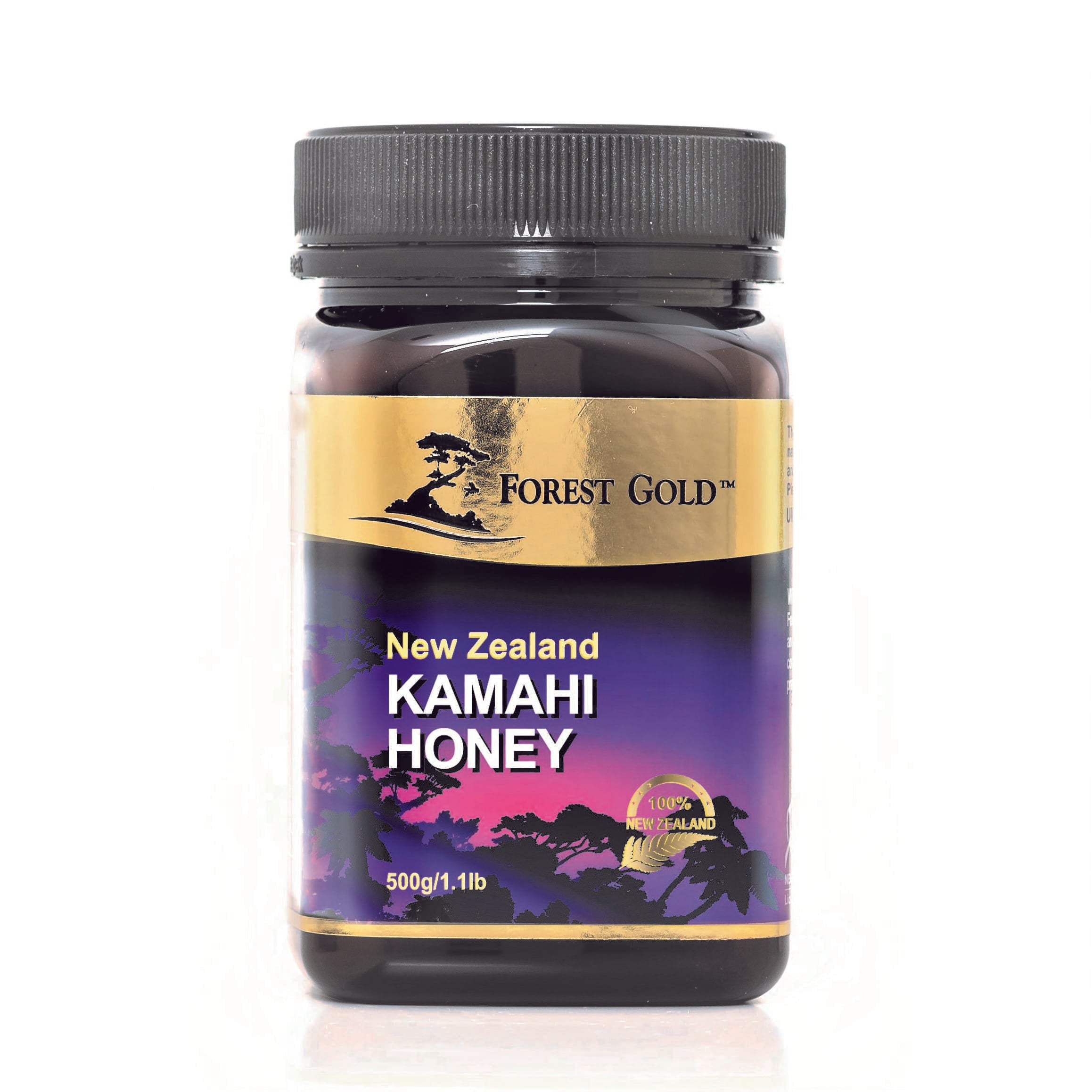 Forest Gold Kamahi Certified NZ Honey-500g Manuka Honey Organichub   