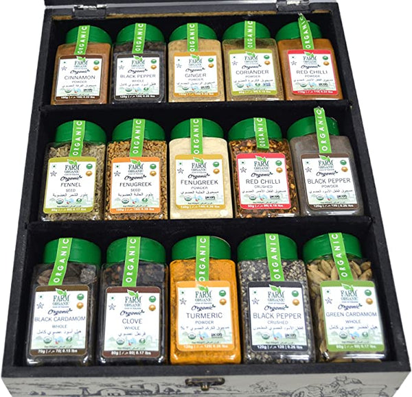 Farm Organic Gluten Free Spices Gift Combo spice Organichub   