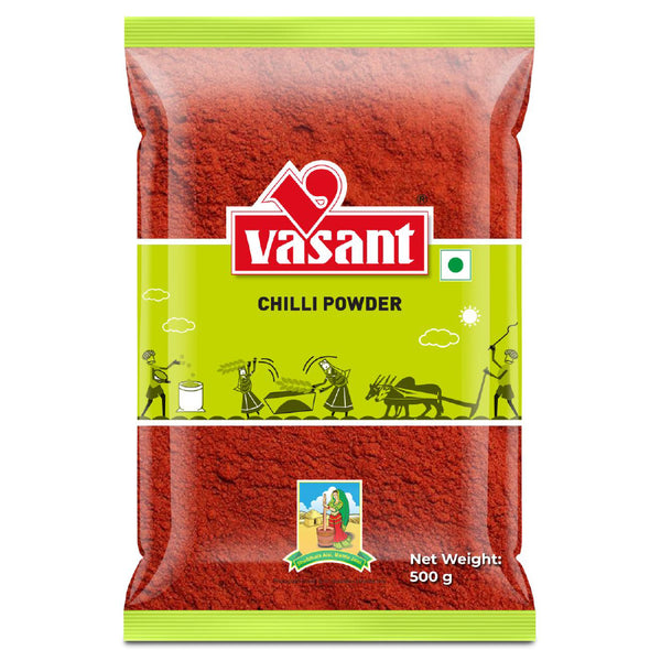 Vasant Pure Perfect Chilli Powder 500g herbs Organichub