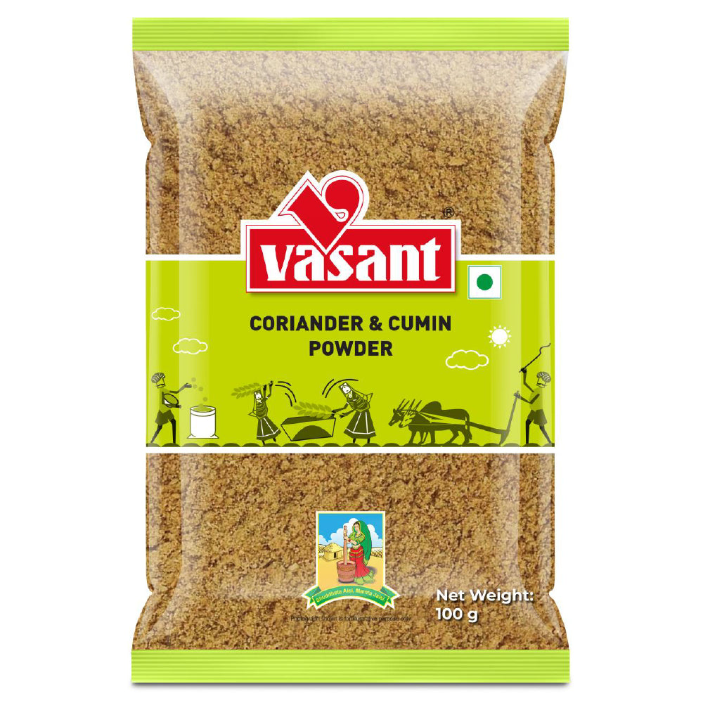 Vasant Pure Coriander & Cumin Powder 100g corianderpowder Organichub   