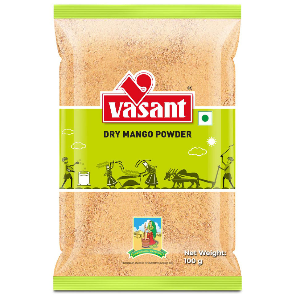 Vasant Pure Mango (Amchur) Powder-100g Powder Organichub   
