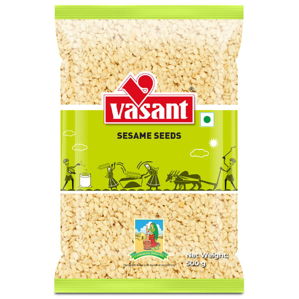 Vasant Pure Sesame Seeds 500g seeds Organichub